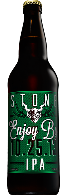 stone brewing enjoy by IPA